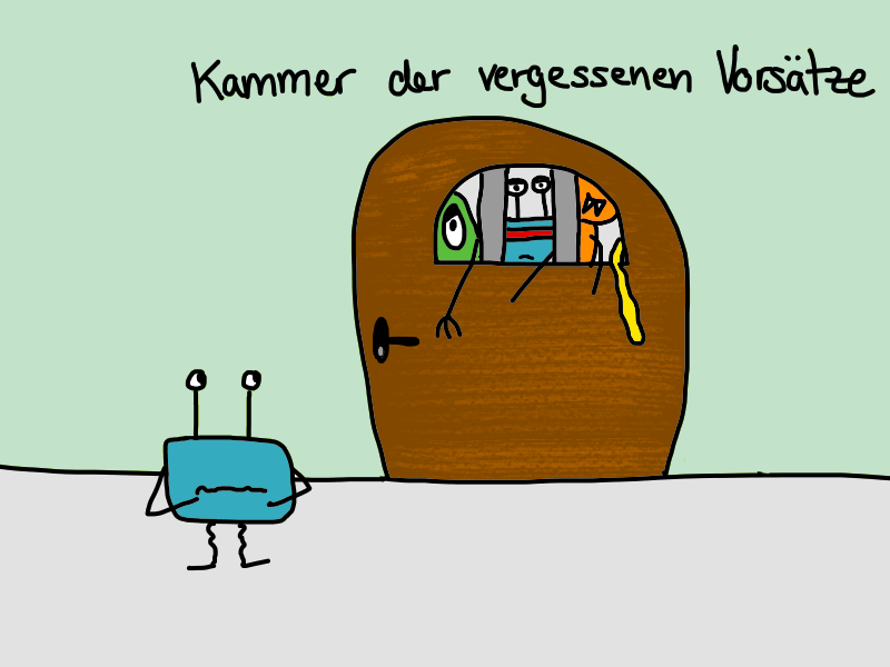 Kammer der vergessen Vorsätze